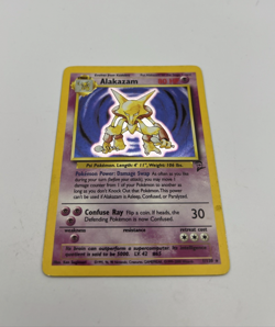 Pokemon Alakazam Holo Rare Base Set 2 1/130 - HP - Image 3