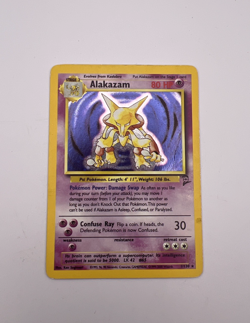 Pokemon Alakazam Holo Rare Base Set 2 1/130 - HP - Image 4