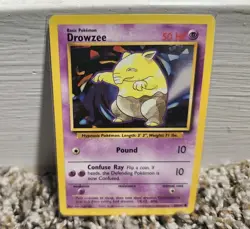 Pokemon TCG Drowzee Base 49/102 Regular LP - Image 1