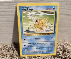 Pokemon TCG Magikarp Base Set 35/102 Regular Unlimited Uncommon LP+ - Image 1