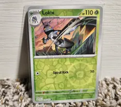 Lokix 16/142 Common Stellar Crown Pokemon Reverse Holo Near Mint - Image 1