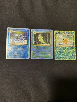 Reverse Holo Legendary Collection Pokemon Card Lot DMG Magikarp lot of 3 PSA 1 - Image 1