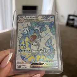 Pokemon TCG Gyarados ex Full Art Ultra Rare Holo Paldea Evolved 225/198 - Image 2