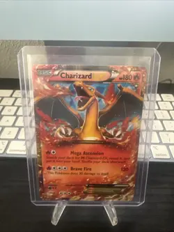 Pokemon TCG Charizard EX XY17 Holo Ultra Rare Black Star Promo Card - Image 1