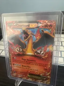 Pokemon TCG Charizard EX XY17 Holo Ultra Rare Black Star Promo Card - Image 2
