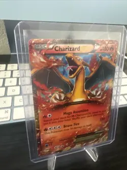 Pokemon TCG Charizard EX XY17 Holo Ultra Rare Black Star Promo Card - Image 3