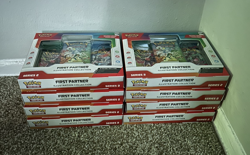 8 Brand New Sealed Pokemon First Partner Illustration Collection Series 2 Boxes - Image 1