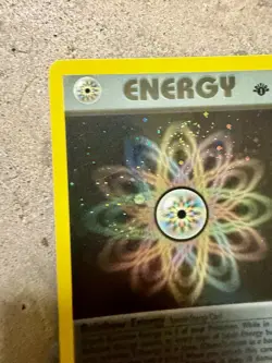 Pokemon Rainbow Energy 17/82 Holo Rare 1st Edition Team Rocket Swirl WOTC 2000 - Image 5