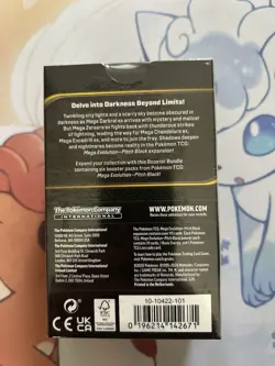Pokemon TCG Mega Evolution— Pitch Black Booster Bundle 6 Packs Sealed Box - Image 2
