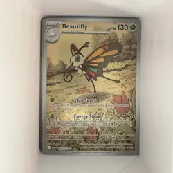 2026 Pokemon Ascended Heroes Beautifly #219/217 Illustration Rare IR MAH NM - Image 1