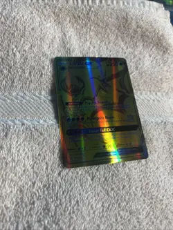 Pokemon Card Lunala GX 172/156 Ultra Prism Gold - Image 1