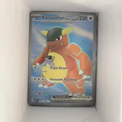 2023 Pokemon 151 Kangaskhan ex #190/165 Ultra Rare Full Art NM - Image 1