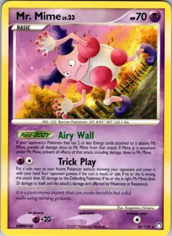Pokemon MT Mr. Mime 30/123 Kagemaru Himeno NM - Image 1