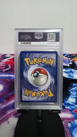 1999 POKEMON BASE SET UNLIMITED #1 ALAKAZAM-HOLO PSA 7 - Image 2