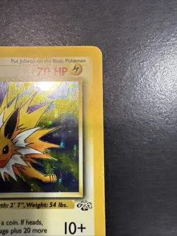 Pokemon TCG Jolteon Jungle 4/64 Holo Unlimited Holo Rare - Image 5