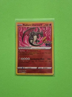 Radiant Charizard Radiant Rare Pokemon GO 011/078 NM Holo - Image 1