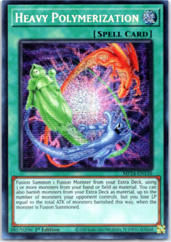 Heavy Polymerization - MP24-EN150 Prismatic Secret Rare 1st Edition Yugioh - Image 1