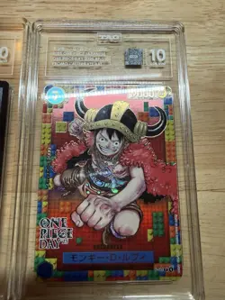 TAG 10 SET - One Piece Day 25 Premium Card Collection - Luffy P-110 & DON Card - Image 2