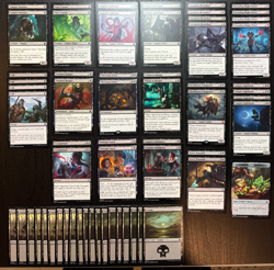 60 Card Standard Legal Deck MTG | Vamp Drain | Mono Black | Control / Life Drain - Image 3