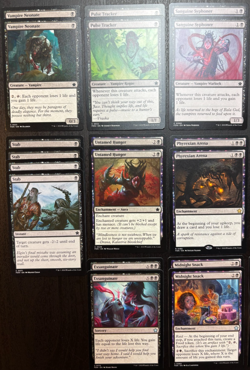 60 Card Standard Legal Deck MTG | Vamp Drain | Mono Black | Control / Life Drain - Image 4