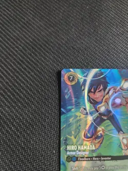 Disney Lorcana Hiro Hamada - Armor Designer 24B/P2 Set Championship Promo - Image 4