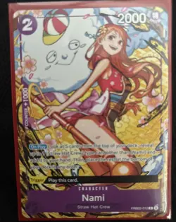 Nami (Welcome Pack 2026 Vol.1) PRB02-012 One Piece Promotion Cards Regular NM - Image 1