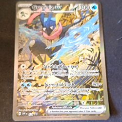 Greninja ex 132 SV: Scarlet & Violet Promo Cards Holo 300 HP English EX - Image 1