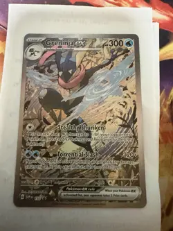 Greninja ex 132 Sv: Scarlet & Violet Promo Cards Holo - Image 1