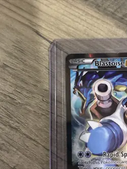 Pokemon TCG Card - Blastoise EX XY122 Black Star Promo Full Art XY Holo Rare - Image 4