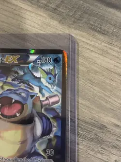 Pokemon TCG Card - Blastoise EX XY122 Black Star Promo Full Art XY Holo Rare - Image 5