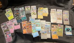 Pitch Black Pokemon 97 Card Lot. No Duplicates. 39 Holos/reverse. - Image 1