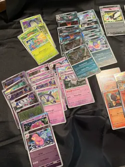 Pitch Black Pokemon 97 Card Lot. No Duplicates. 39 Holos/reverse. - Image 2