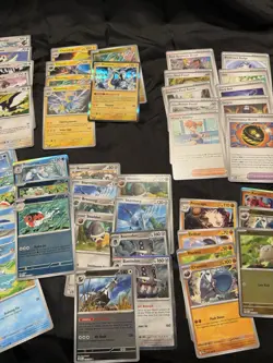 Pitch Black Pokemon 97 Card Lot. No Duplicates. 39 Holos/reverse. - Image 4
