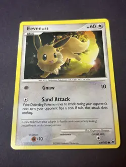 Lot Of 3 Vintage 2008-2009 Eevee & Psyduck Pokemon Card Lot NM- LP - Image 4