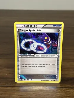 Gengar Spirit Link 95/119 Phantom Forces Reverse Holo Pokemon Card - Image 1