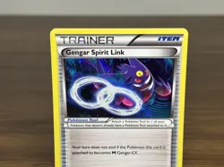 Gengar Spirit Link 95/119 Phantom Forces Reverse Holo Pokemon Card - Image 2