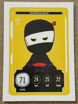 VeeFriends Series 2 Notorious Ninja Core Trading Card 2022 Collectible - Image 1
