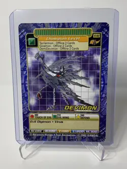2002 Digi-Battle Digimon Card DEVIMON ST-162 LP Street Starter 4 - Image 1