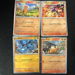 Pokemon Cosmos Holo Cards x 16, Charmander, Horsea, Gastly & More - Image 5