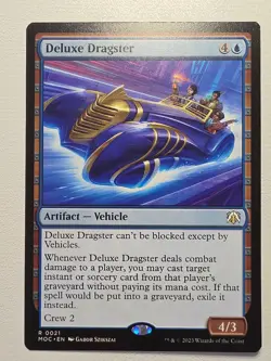DELUXE DRAGSTER COMMANDER: MARCH OF THE MACHINE 21 R NM WJB0121 - Image 1