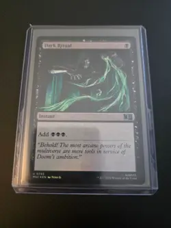 Magic: The Gathering Marvel Dark Ritual Foil Uncommon Instant #0793 MTG MSC - Image 1