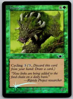 Hundroog 129 Common Legions Magic: The Gathering Foil Lightly Played - Image 1