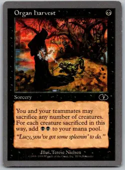 Organ Harvest 35 Common Unglued Magic: The Gathering Lightly Played - Image 1