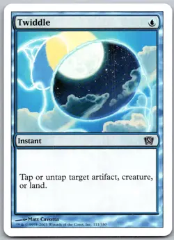 Twiddle 111 Common 8th Edition Magic: The Gathering Lightly Played - Image 1