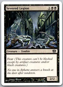 Severed Legion 163 Common 8th Edition Magic: The Gathering Lightly Played - Image 1