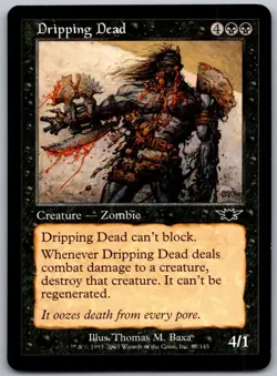 Dripping Dead 67 Common Legions Magic: The Gathering Lightly Played - Image 1