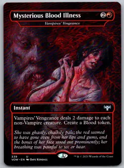 Mysterious Blood Illness - Vampires' Vengeance 339 Innistrad: Crimson Vow Magic - Image 1
