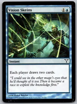 Vision Skeins 36 Common Dissension Magic: The Gathering Lightly Played - Image 1