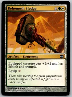 Behemoth Sledge 65 Uncommon Alara Reborn Magic: The Gathering Lightly Played - Image 1