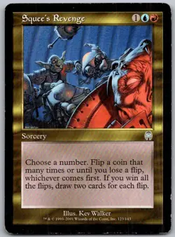 Squee's Revenge 123 Uncommon Apocalypse Magic: The Gathering Lightly Played - Image 1